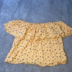 cute off the shoulder top